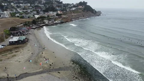 Pacific Ocean Beach Stock Footage 225112095