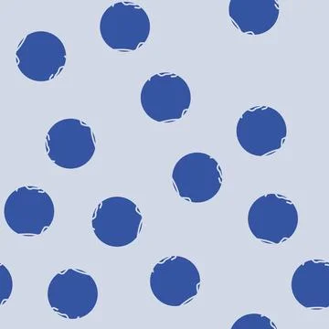 Pacific ocean map glyph seamless pattern Illustrazione stock