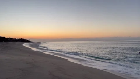 Pacific Ocean Sunrise Stock Footage 240559895