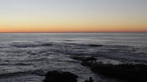 Pacific Ocean Sunset 動画素材 7753753