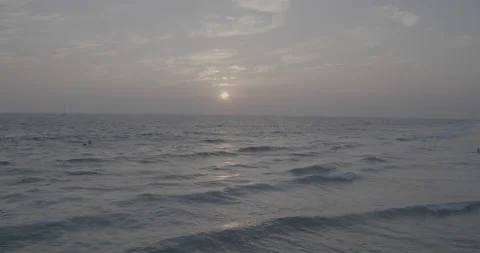 Pacific Ocean Sunset Stock Footage 168952888