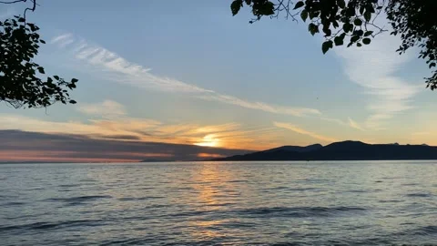 Pacific Ocean Sunset Stock Footage 209592852