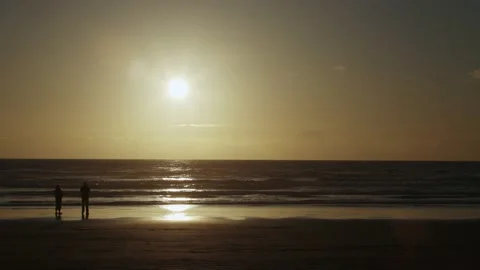 Pacific Ocean Sunset Video stock 236941564