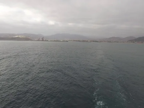 Pacific Ocean View of Mexico - 4k footage Video stock 76580991