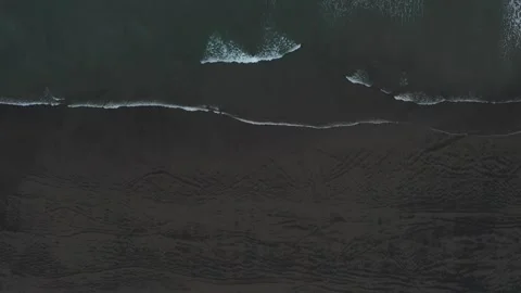 Pacific Ocean waves aerial drone footage 4k Video stock 269330190
