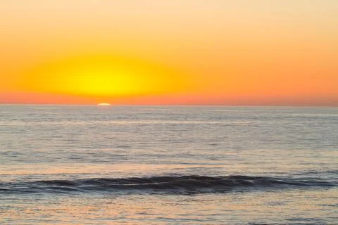 Pacific Sunset Stock Photos