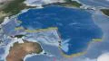 Pacific tectonic plate extruded. Blue Marble. Enhanced version 4k or 4k+ Resolution