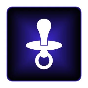 Pacifier icon Stock Illustration