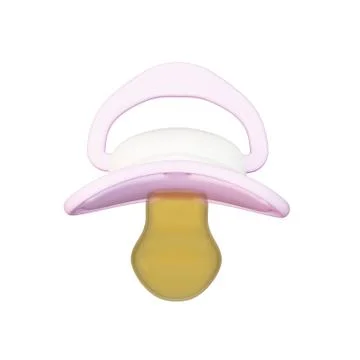 Pacifier isolated on white background Stock Illustration