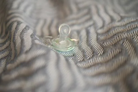 Pacifier pacifier for infant, close-up 写真素材