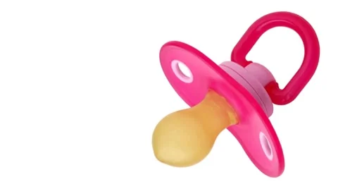 Pacifier - soother Stock Footage 8778335