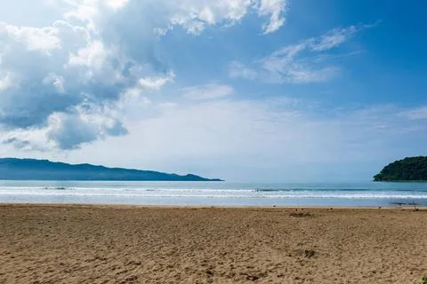 Pacitan beach in Java, Indonesia. Pacitan beach landscape in Java, Indones... Stock-Fotos