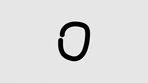 Pack of 10 animated numbers with wiggle effect on alpha channel. 스톡 동영상 315075364
