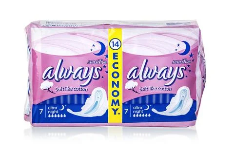 Pack of 14 Allways Ultra Illustrazione stock