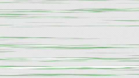 Pack of 4 Anime Comic Speed Lines, Fast Horizontal, Diagonal Loop, Green, White Video stock 302308540