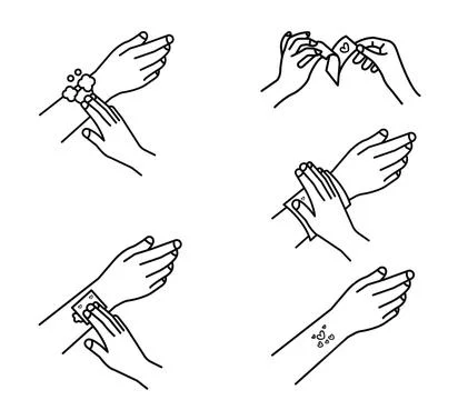 Pack-4 Illustrazione stock