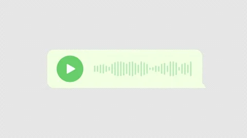 Pack of Audio Wave Voice Message Stock Video Pond5