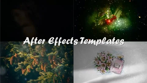 Pack 5. Four elegant projects in one. Stock After Effects