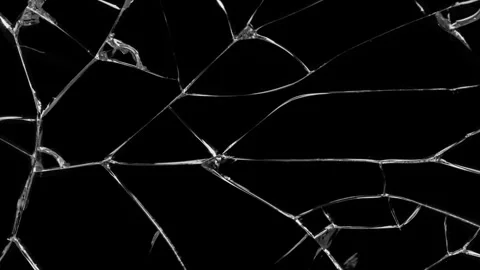 Pack of 5 Realistic Broken glass animations. Stock Footage 311675698