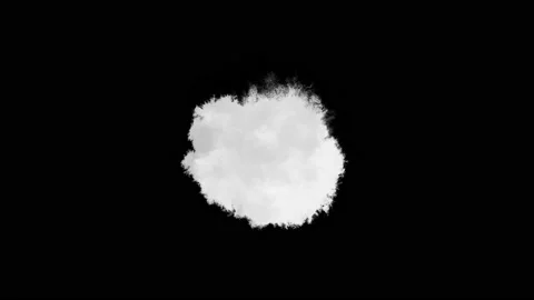 Pack of 6 Animated Paint Blots Video stock 133292218