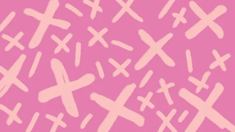 Pack of Abstract background with grunge brush strokes in 6 different colors. Stock Footage 309883807