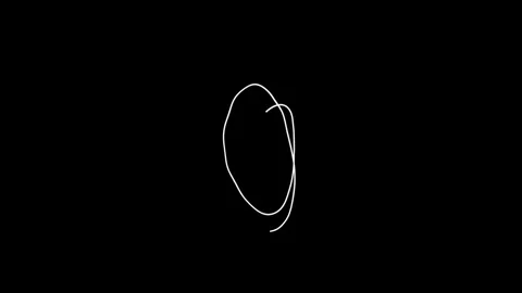 Pack of Animated Hand Drawn Lines and Scribbles Elements. Stock Footage 304020369