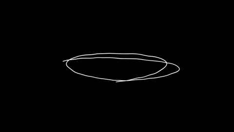 Pack of Animated Hand Drawn Lines and Scribbles Elements. Stock Footage 304020377