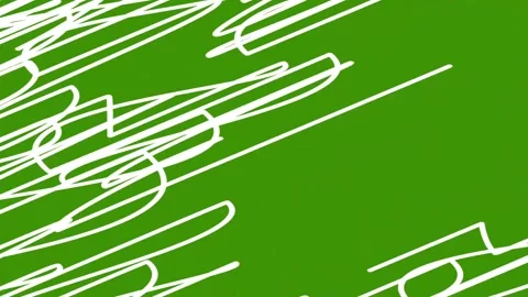 Pack of Animated Hand Drawn Scribbles Doodle green screen Backgrounds Stock Footage 304408637