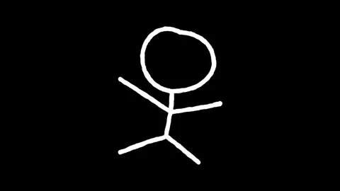 Pack of animated of School Drawings icons on black background Stock Footage 312437874