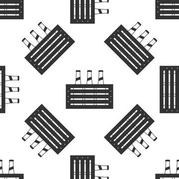 Pack of Beer icon pattern on white background. Vector Illustration Illustrazione stock