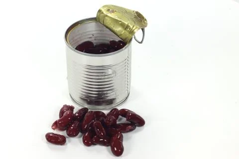 Pack of black pre-cooked beans pack of black pre-cooked beans Stock Photos