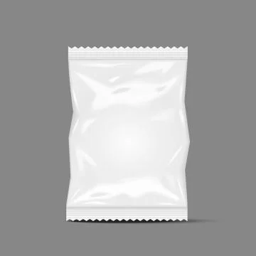 Pack blank realistic vector, isolate, 3D Stock Illustration