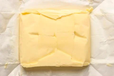 Pack of butter 스톡 사진