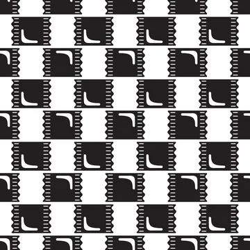 Pack candy pattern seamless vector イラスト素材