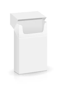 Pack of cigarettes Stock Illustration