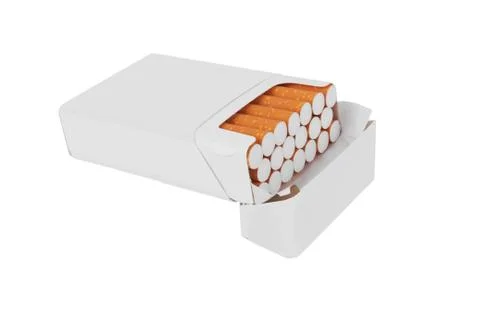 Pack of cigarettes Stock Photos