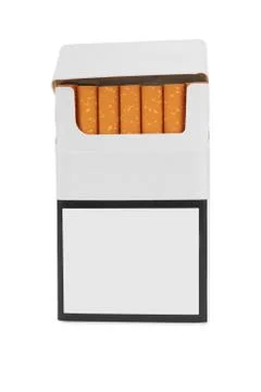 Pack of cigarettes Stock Photos