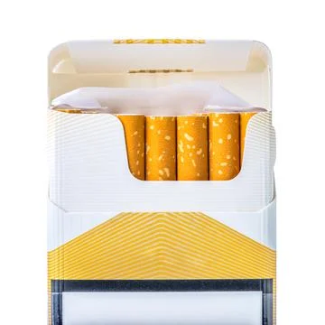 Pack of cigarettes Stock Photos