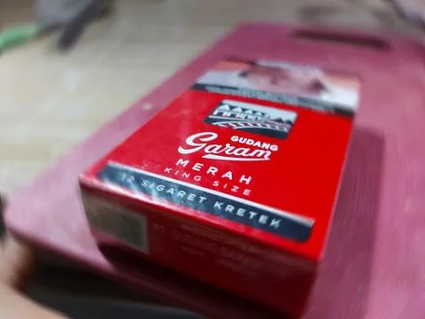 A pack of cigarettes Stock Photos