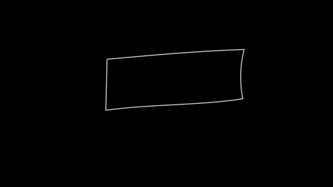 Pack of circles and box lines Hand-Drawn Speech Bubbles and Doodle Shapes Stock Footage 327884510