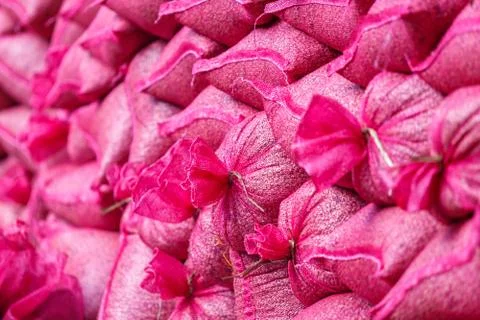 Pack of coffee bean raw Stockfoto's