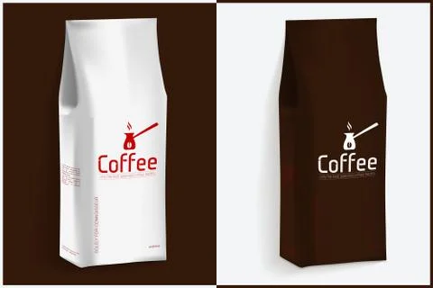 Pack of Coffee Stock Illustration