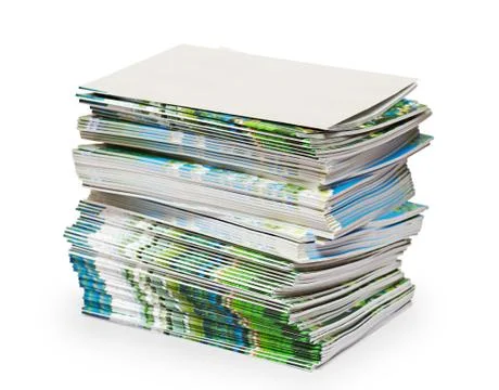 Pack of color documents Stock Photos