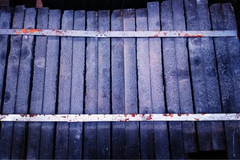 Pack of concrete blocks texture background Stock Photos