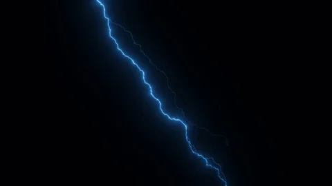 Pack Of Electric Lightning Strikes Fx Animation Stock Footage 120790685