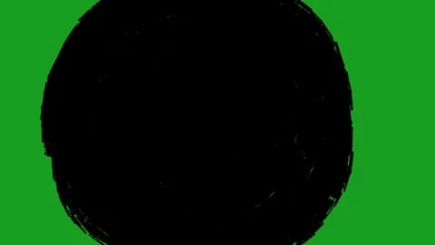 Pack of four hand animated organic transitions on green screen Stock Footage 297448269