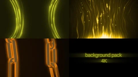 A pack of glowing abstract backgrounds . Stock Footage 313287062