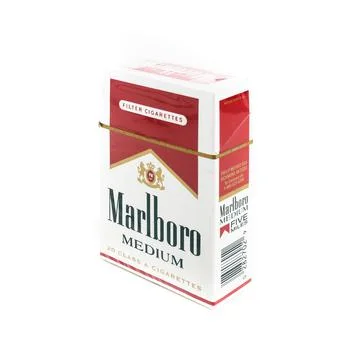 Pack of Marlboro Medium Cigarettes Stock Photos