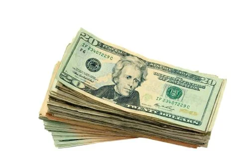 Pack of money Stock Photos
