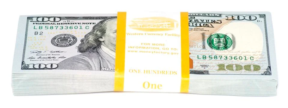 Pack of money Stock Photos